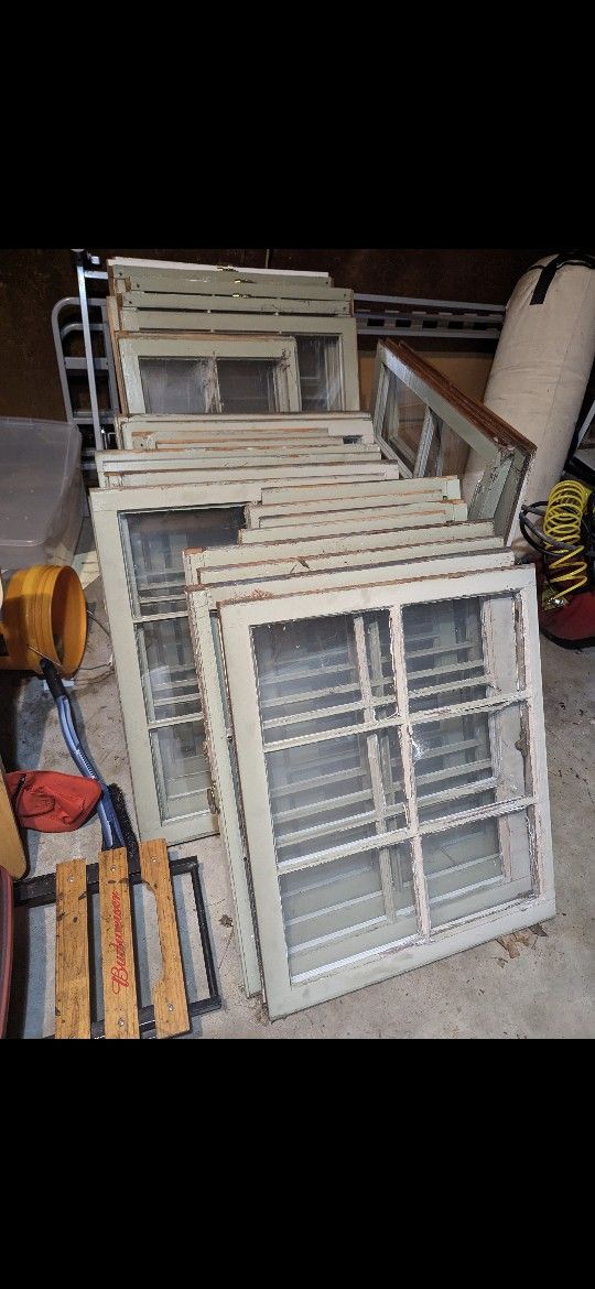 Antique Wooden Windows