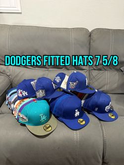 MLB New Era Los Angeles Dodgers Patch And Non Patch 59fifty Size 7 5/8