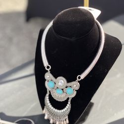 Turquoise Necklace Jewelry 