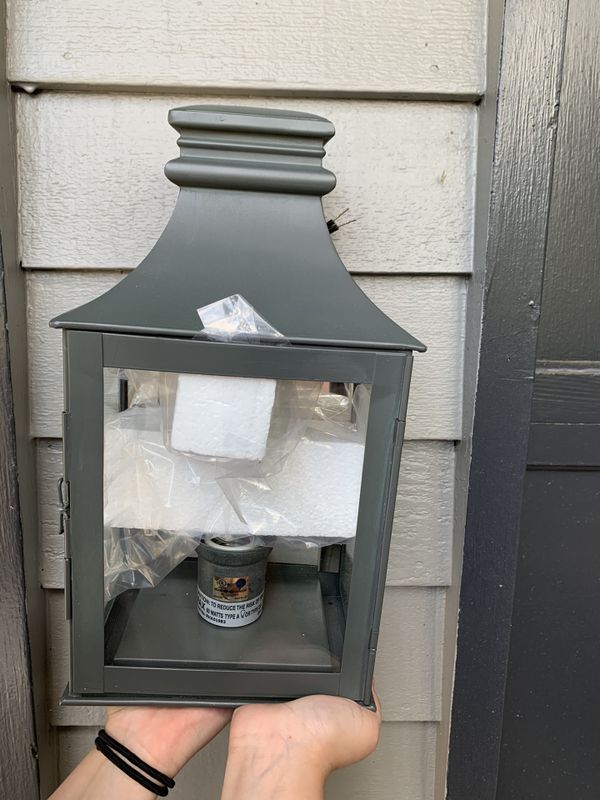 Restoration hardware New in box outdoor lantern style ...