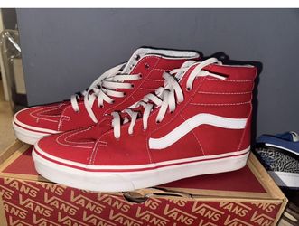 Red Vans Size 11.5 Men’s