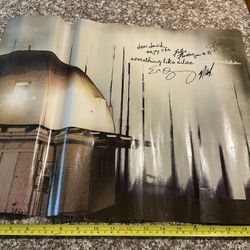 21x17 Something Like Silas Divine Invitation Poster With 4 Signatures.