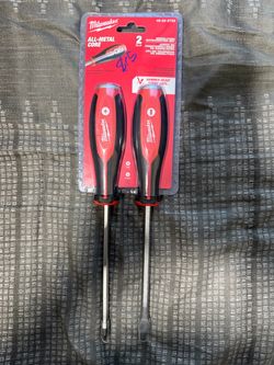 Milwaukee 2-Piece Demolition Screwdriver Set