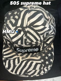 Authentic supreme designer hat