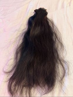 Human Hair Tape in Extensions