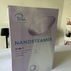 Nanosteamer — Pure skin care