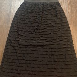 Womans Ruffle Layer Skirt Size XL By Lavish #7