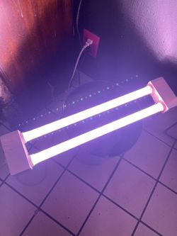 24 in. 19-Watt White LED 3 Adjustable Spectrum Grow Light