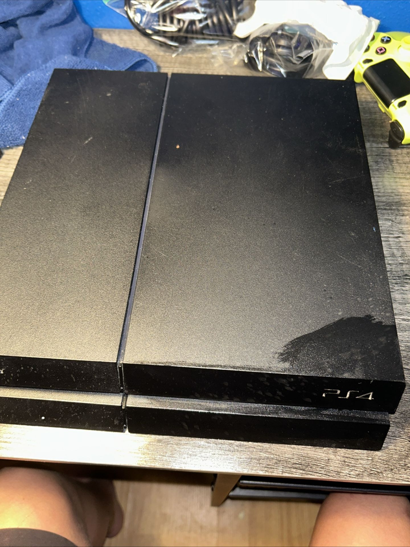 PlayStation 4 Power And HDMI cables, 2 Controllers AndChargers.