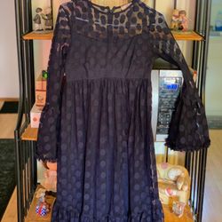 Navy Blue Size 8 Dress