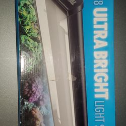 Fluval Double T8 Ultra Bright Light Strip 24" Aquarium Fish Tank Fixture