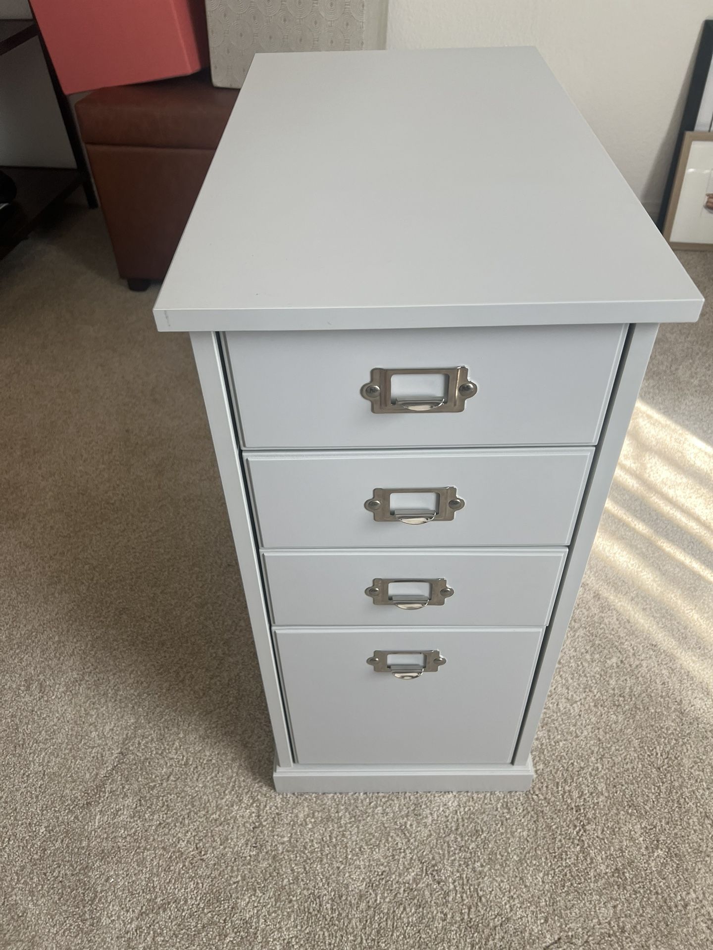 IKEA Klimpen 4-Drawer Unit – Light Gray, Excellent Condition (Hard to Find)