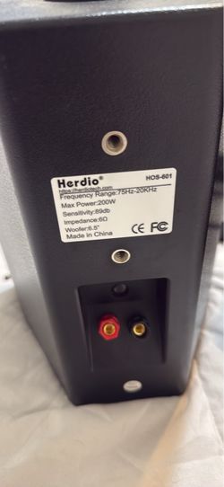 Herdio HOS-601 6.5" Speaker/waterproof