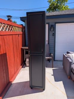 Wall mount storage cabinet