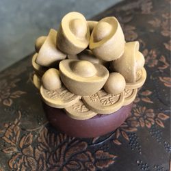 Money Bucket Toy Chinese Decoration 