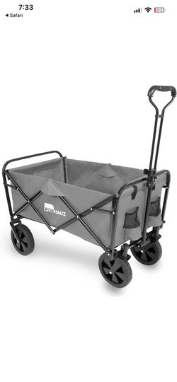 Folding wagon cart