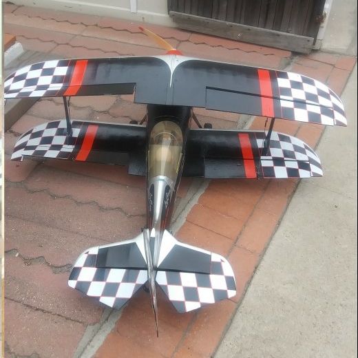 RC Plane. Eflite Prometheus Biplane. With 55