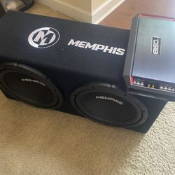 Subwoofer and AMP