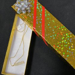 Gift Mother Day. Gold Plated 14K Necklace 