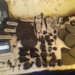 HUGE Roland/Yamaha electronic drum Lot