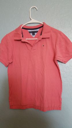 Tommy hilfiger polo shirt size large boys 16/18