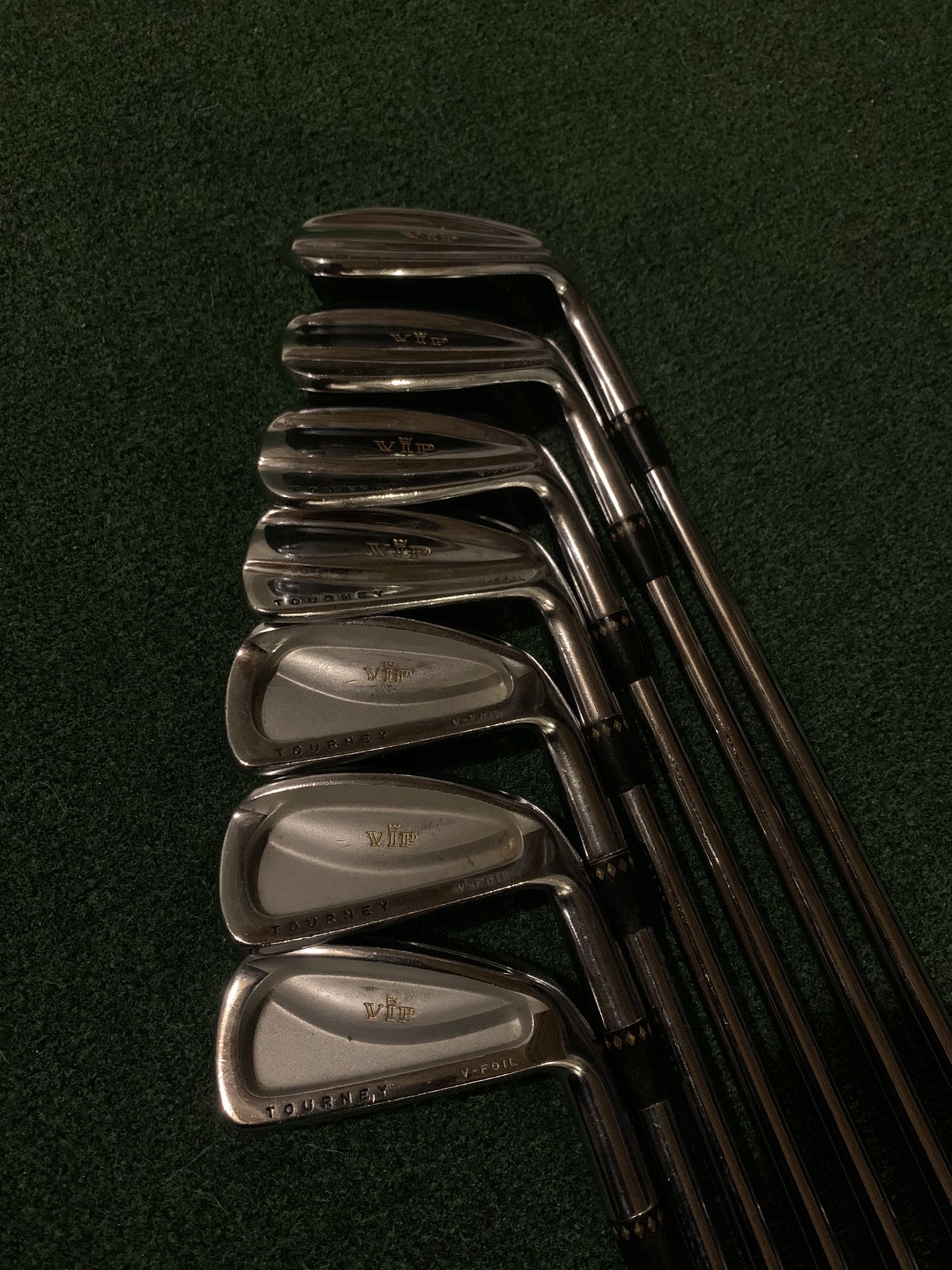 Mac Gregor VIP V-foil irons and V-foil driver