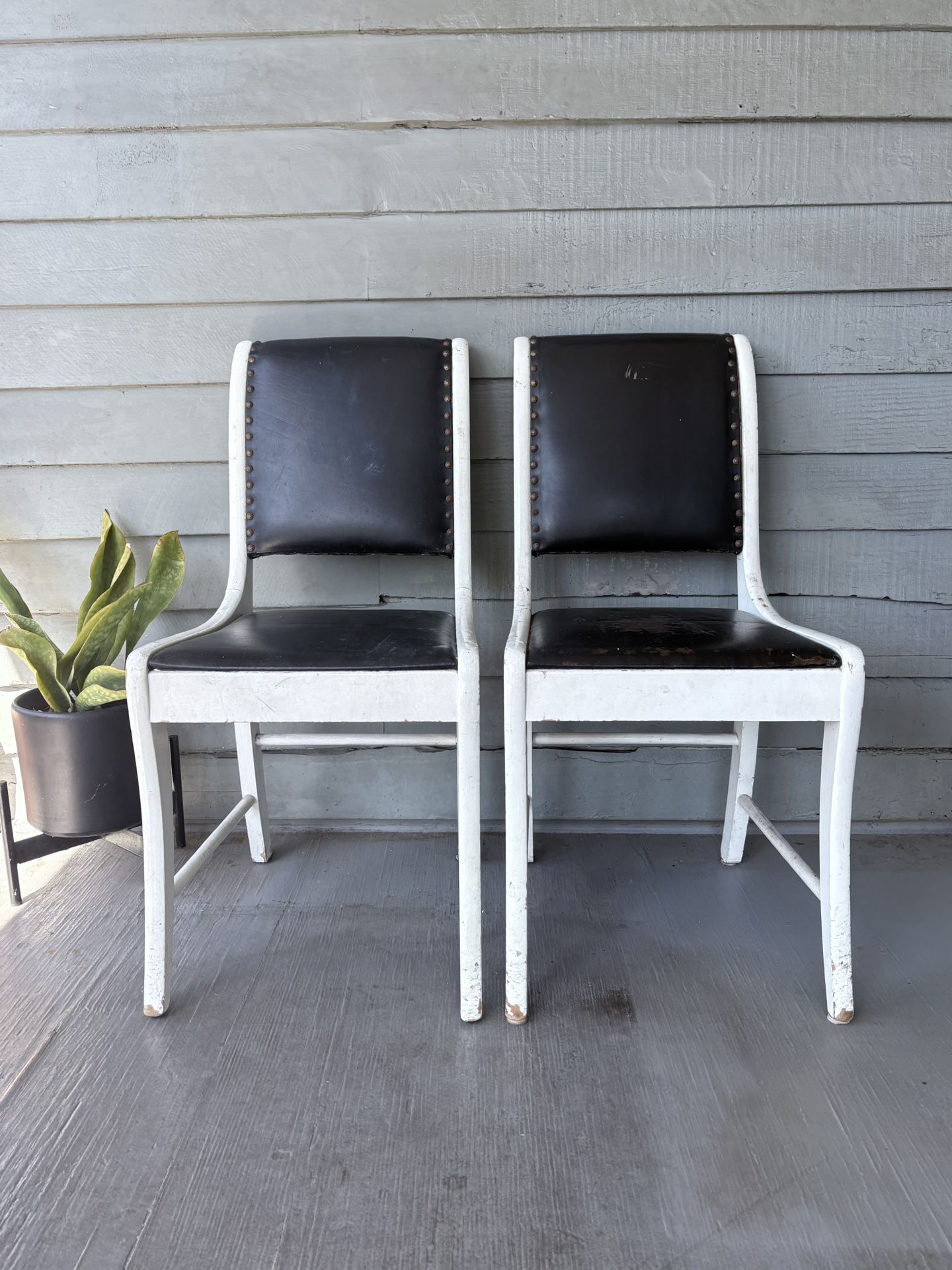 2 Vintage Dining Room Chairs