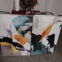 1.  Paintings   24 X36.  1x$15 Each