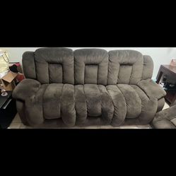 Brown Recliner Couches 