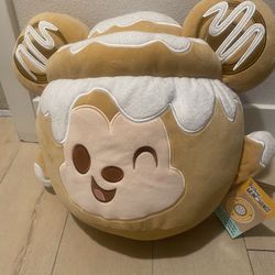 Cinnamon Swirl Bun Mickey Mouse Plushie