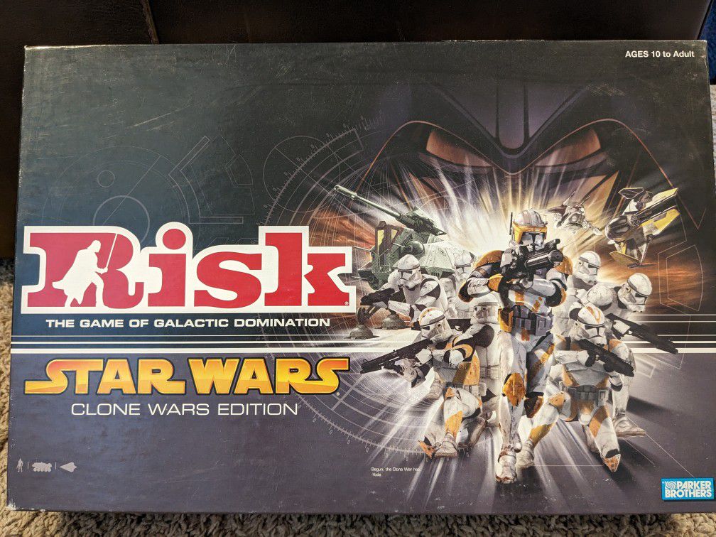 Risk Star Wars Game - Clone Wars Edition 