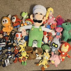 Lot Of 29 Plushies Good Condition 