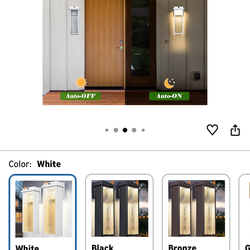 Outdoor Lighting 2 Packs, 16" Large Outside Farmhouse Wall Lantern, Industrial Porch Wall Mount Light Fixture with Rippled Glass, Waterproof Modern Ex