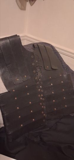 Western fashion lorica segmenta leather