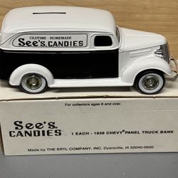 See’s Candies Chevy Truck Bank