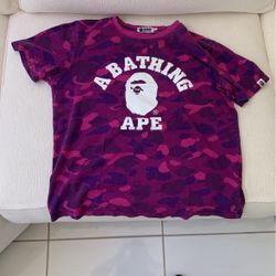 Purple Bape Shirt