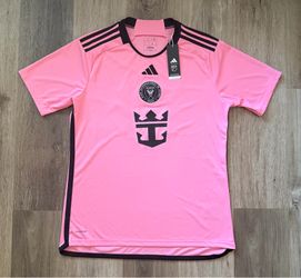 LIONEL MESSI Inter Miami CF Official Adidas Home Jersey Size Large #10 NWT NEW