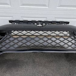 BLACK R-LINE VW TIGUAN 2025 2026 FRONT BUMPER OEM VOLKSWAGEN