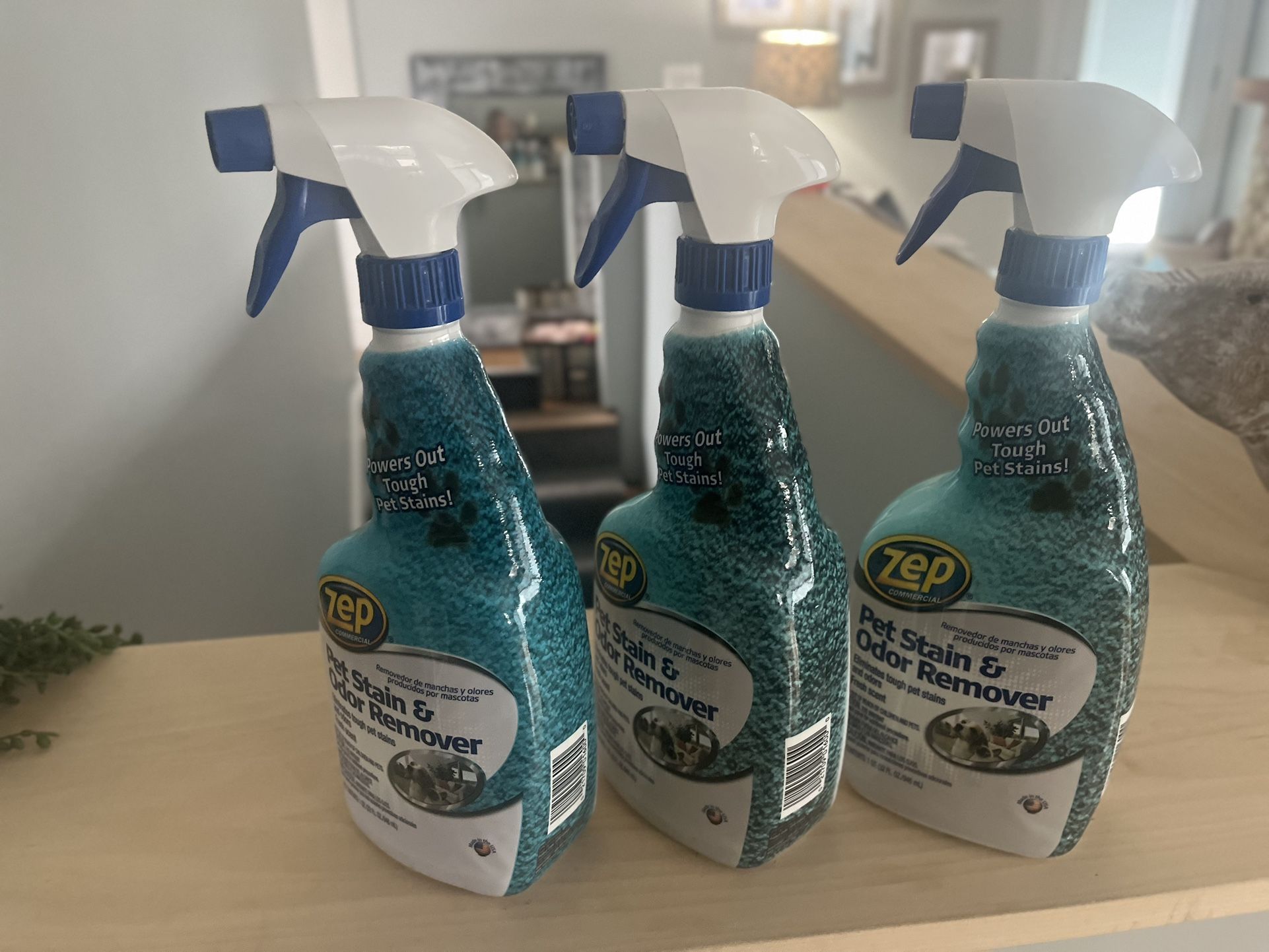 3 NEW Bottles Of Sep Pet Stain Spray