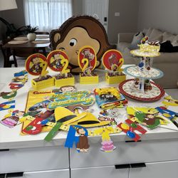 Curious George Birthday Decoration 