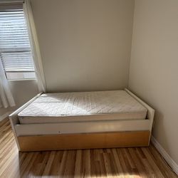  Twin Bed With 3 Drawers And Mattress