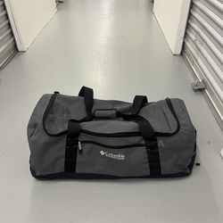 Large Columbia rolling duffel bag