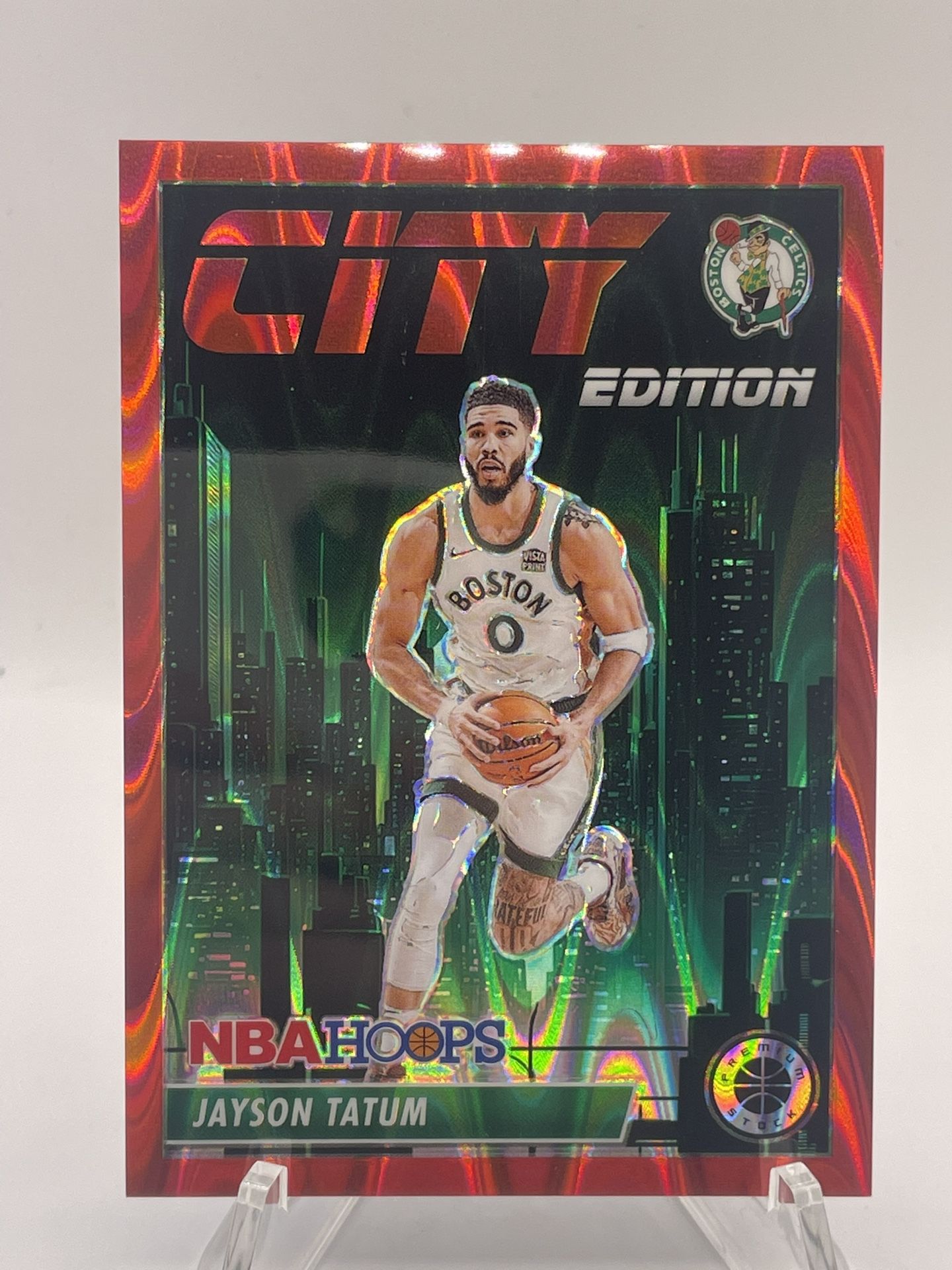 Jayson Tatum City Edition Red Seismic /199