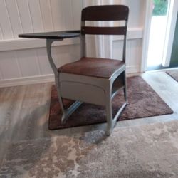 Antique School Desk/ Chair