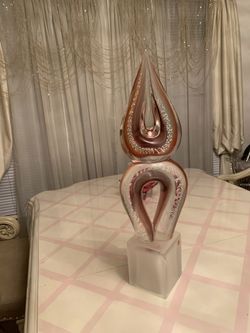 Glass Marano sculpture