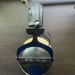Beyerdynamic DT 770 Pro (80 Ohm) - Studio Headphones (Works Great, Needs New Pads)