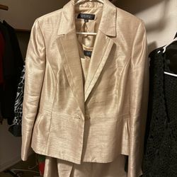 Woman’s Beautiful Gold 3pc Dress Suit