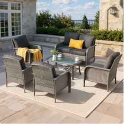 Patio furniture set outdoor new in the box