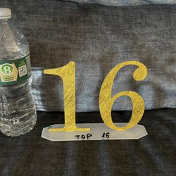 “16” Sign 
