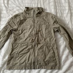 Beige utility jacket